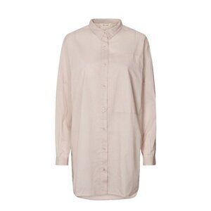 Gai + Lisva Annie shirt Pink Oversized Tunic Organic Cotton Lagenlook Size 40